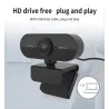 Full-HD-Webcam - mit Mikrofon - einstellbar - USB