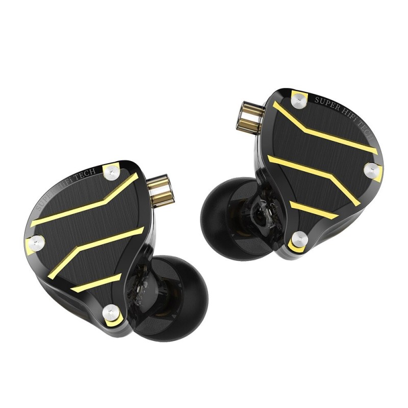 QKZ ZXN – hochauflösende Kopfhörer – kabelgebundenes In-Ear-Headset – Doppelmagnet – 2-polig – 1DD