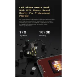QKZ ZXN – hochauflösende Kopfhörer – kabelgebundenes In-Ear-Headset – Doppelmagnet – 2-polig – 1DD
