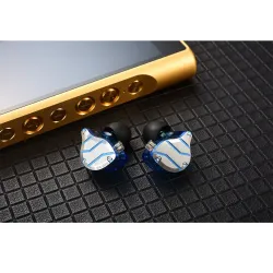 QKZ ZXN – hochauflösende Kopfhörer – kabelgebundenes In-Ear-Headset – Doppelmagnet – 2-polig – 1DD