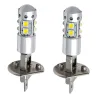 Car headlight bulb - H1 - 6000K - 80W - COB LED - 2 piecesH1