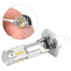 Autoscheinwerferlampe - H1 - 6000K - 80W - COB LED - 2 Stück