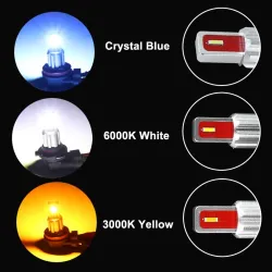 Car LED bulb - fog / signal / driving lamp - super bright - H1 / H3 - 2 piecesH3