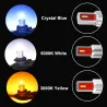 Auto-LED-Lampe - Nebel- / Signal- / Fernlicht - superhell - H1 / H3 - 2 Stück