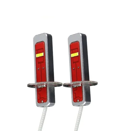 Auto-LED-Lampe - Nebel- / Signal- / Fernlicht - superhell - H1 / H3 - 2 Stück