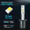 LED Autolampe - superhell - H1 / H3 - 20W - 6000K - 2 Stück