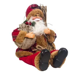 Santa Claus - sitting / standing - Christmas ornamentChristmas