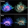 Flexible silicone coral / anemone - glowing in dark - aquarium decorationAquarium