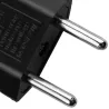 US to EU - flat to round - plug adapter - converter - 5 piecesPlugs