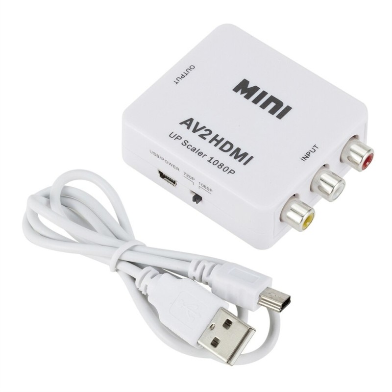 AV zu HDMI AV2HDMI Konverteradapter 1080p