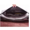 Kangaroo - leather shoulder bag - wide - 31 * 24 * 8cmBags