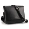 Kangaroo - Leder Umhängetasche - breit - 31 * 24 * 8cm