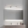 Moderne LED-Wandleuchte - Spiegelleuchte - Edelstahl