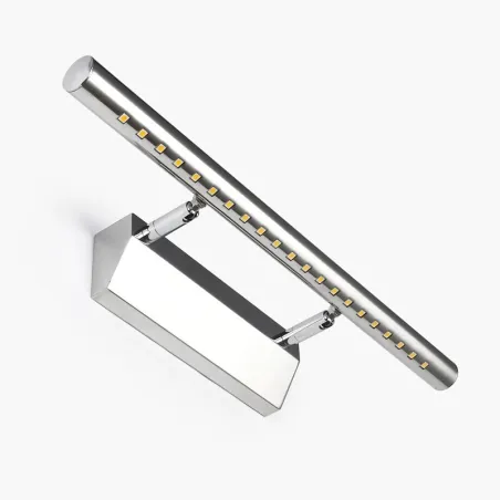 Moderne LED-Wandleuchte - Spiegelleuchte - Edelstahl