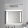 Moderne LED-Wandleuchte - Spiegelleuchte - Edelstahl