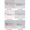 Moderne LED-Wandleuchte - Spiegelleuchte - Edelstahl