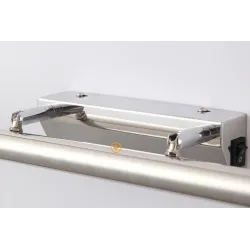 Moderne LED-Wandleuchte - Spiegelleuchte - Edelstahl