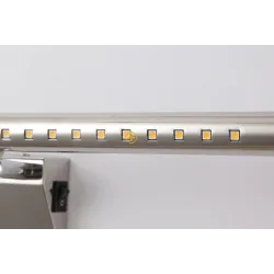 Moderne LED-Wandleuchte - Spiegelleuchte - Edelstahl