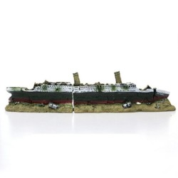 Titanic-Modell aus Harz - Aquariendekoration