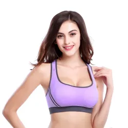 Wireless sports bra - top with removable padsLingerie