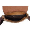 Vintage elegante Umhänge- / Umhängetasche - Leder