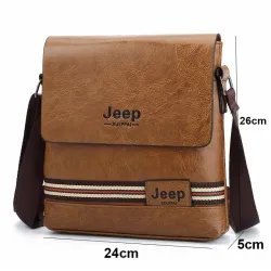 Vintage elegante Umhänge- / Umhängetasche - Leder