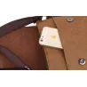 Vintage elegante Umhänge- / Umhängetasche - Leder