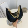 Luxurious shoulder small bag - double chain strapsHandbags