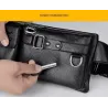 Multifunktionale Umhänge-/Gürteltasche - eine kleine Brieftasche - mit Reißverschlüssen/Taschen