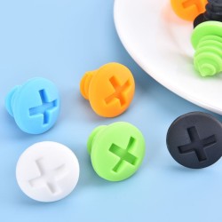Wine bottle stopper - silicone caps - screw shaped - 5 piecesBar supply