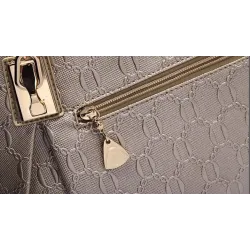 Luxuriöse Ledertaschen - Set 3-teilig