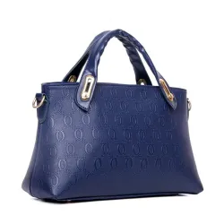 Modische Ledertaschen - große Handtasche / Umhängetasche / Clutch / Geldbörse - 4-teiliges Set
