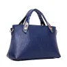Modische Ledertaschen - große Handtasche / Umhängetasche / Clutch / Geldbörse - 4-teiliges Set