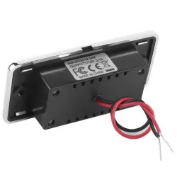 Dual USB charger - socket outlet - with blue LED indicator - for car / caravan - 5V/3.1AInterior accessories
