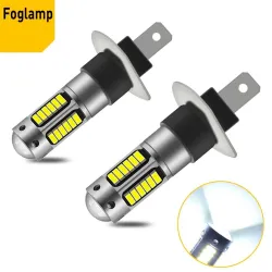 Autoscheinwerfer / Nebellicht - LED Lampe - 6000K - H1 - H3 - H27/881 / H27/880 - 2 Stück