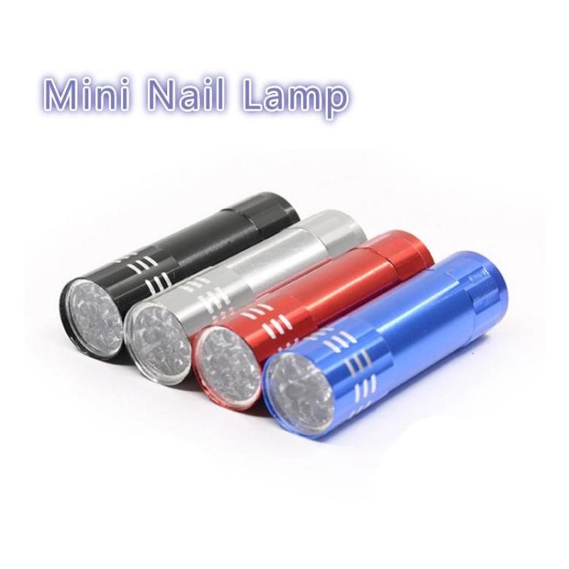Multifunktions-Mini-UV-LED-Lampenlicht – Nageltrockner – Falschgelddetektor – Taschenlampe