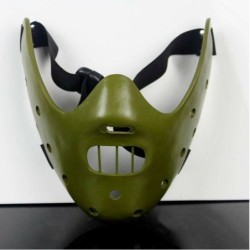 Silence Of The Lambs - Hannibal Lecter - half face resin mask - Halloween / carnivalsMasks