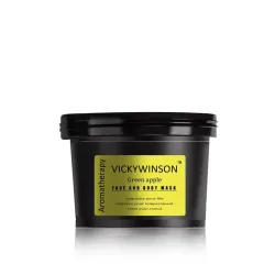 Gesichts-/Körper-Aromatherapie-Peeling-Maske – spendet Feuchtigkeit – grüner Apfel – 50 g