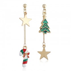 Christmas tree - stars - earringsEarrings