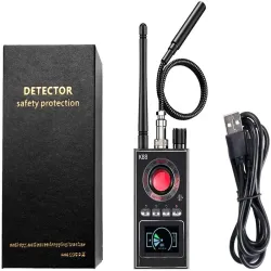 AI intelligentes Abhören - Anti-Spy / Detektor für versteckte Kameras - GSM / GPS-Tracker - Finder