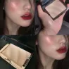 Glänzender Highlighter - gepresster Puder - goldener Bronzer