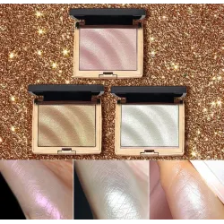 Glossy highlighter - pressed powder - golden bronzerMake-Up