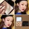 Glänzender Highlighter - gepresster Puder - goldener Bronzer