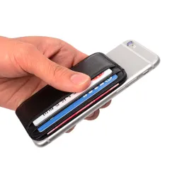 Super schlank – Mini-Geldbörse – Geldbeutel – Kartenhalter – echtes Leder