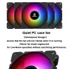 Segotep – Lüfter – einstellbar – RGB – 120 mm – 5 V – 3 Pin – für Gamer