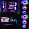 Segotep - cooling fan - adjustable - RGB - 120mm - 5V - 3Pin - for gamerCooling