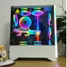 Computergehäuselüfter – Kühler – einstellbar – 120 mm – 6-polig – RGB – ARGB – LED – 5 V