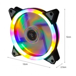 Universeller Lüfter für Computergehäuse - RGB - LED