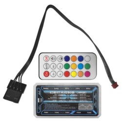 Lüfter - Steuerbox - mit RGB-Controller - 4-6-pol