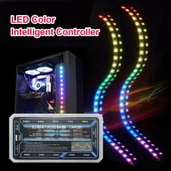 Lüfter - Steuerbox - mit RGB-Controller - 4-6-pol